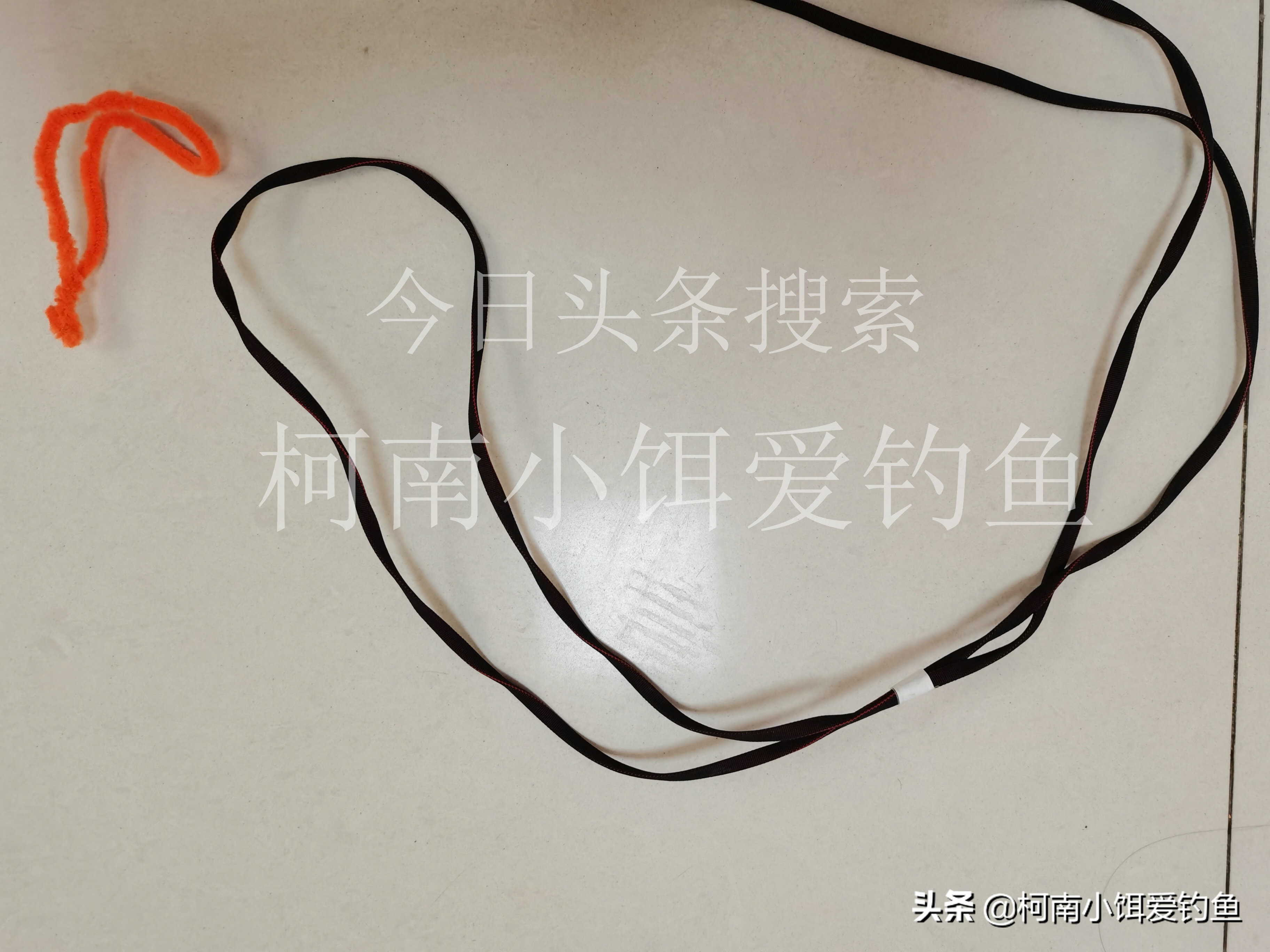 新手学钓鱼鱼线打结教程,钓鱼技巧鱼线打结方法图解