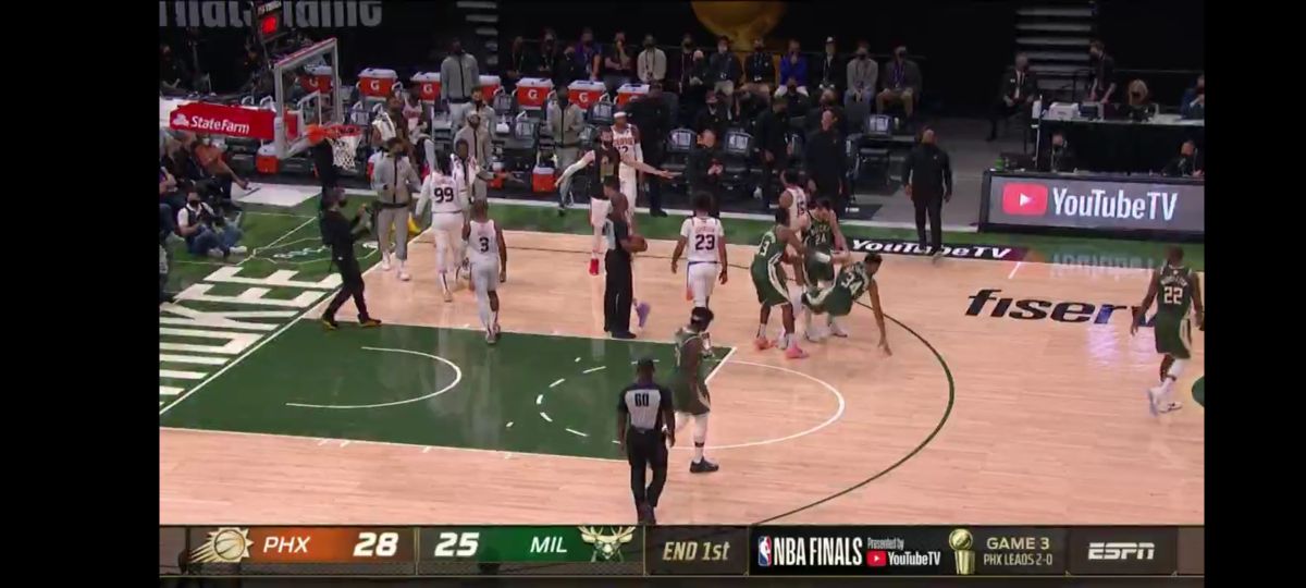 nba总决赛结束巅峰一战雄鹿vs太阳,nba总决赛太阳对阵雄鹿g6集锦