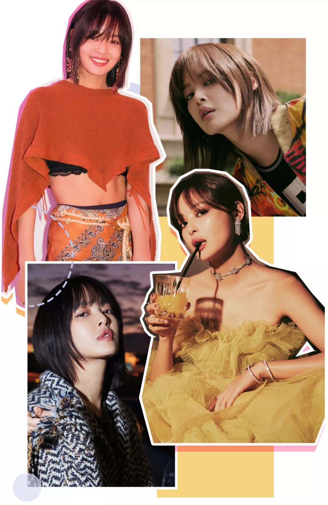 长脸型剪什么刘海显脸小,什么脸型都适合的刘海在家就能剪