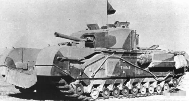 丘吉尔mk3型坦克,英国丘吉尔mk7坦克