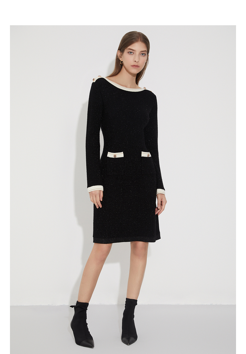 气质连衣裙穿出名媛女神范儿,初秋穿什么衣服好看女