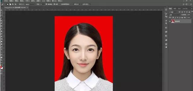 windowsps批量修改证件照底色,ps证件照换底色最简单方法