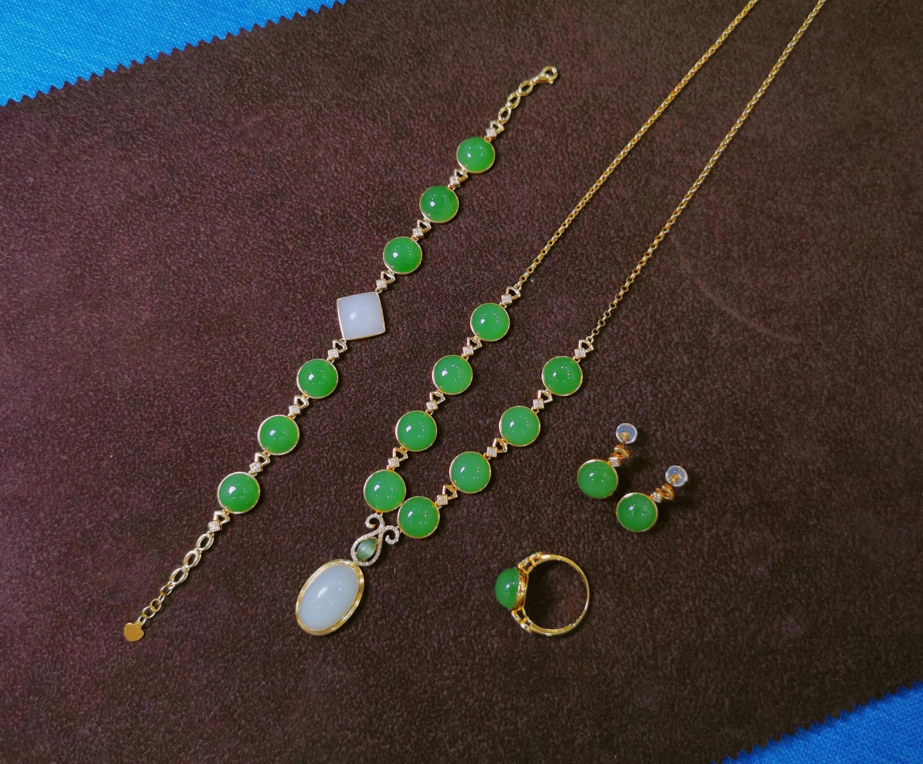 和田玉中的新宠,翡翠新宠蓝水