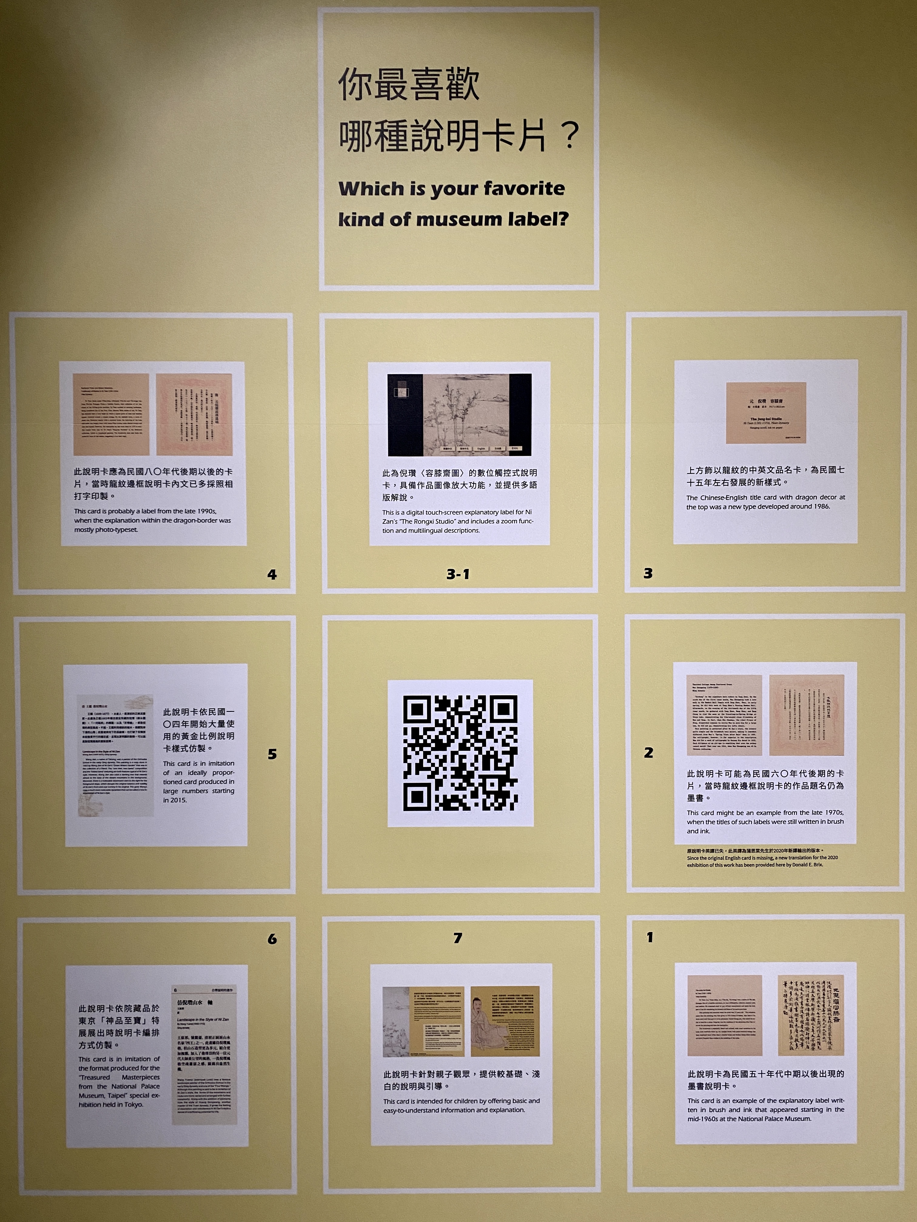 您是观赏者，也是参与者『话画－说明卡片探索记』特展