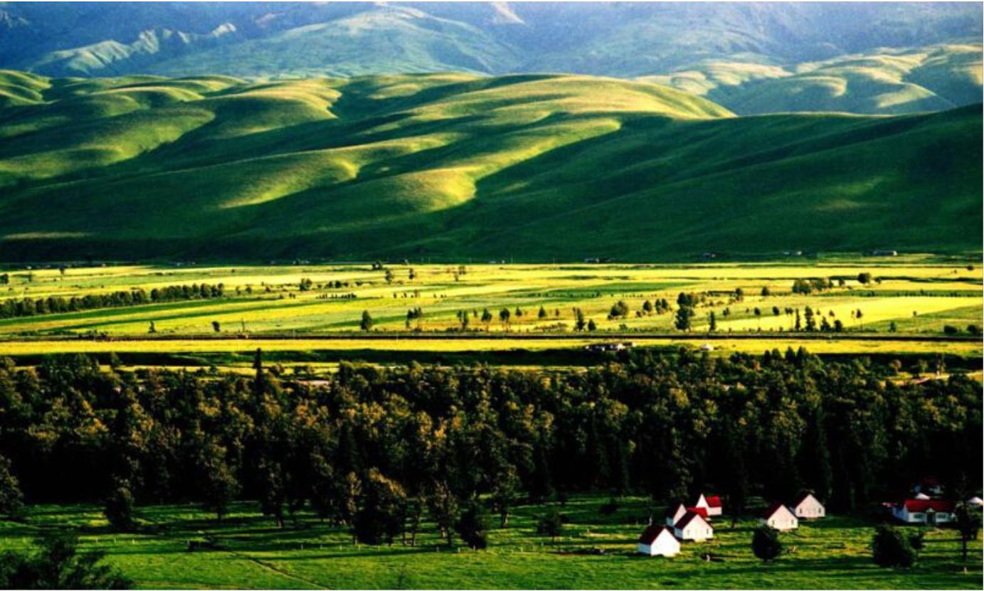 新疆伊犁人间仙境,新疆真正的人间仙境视频