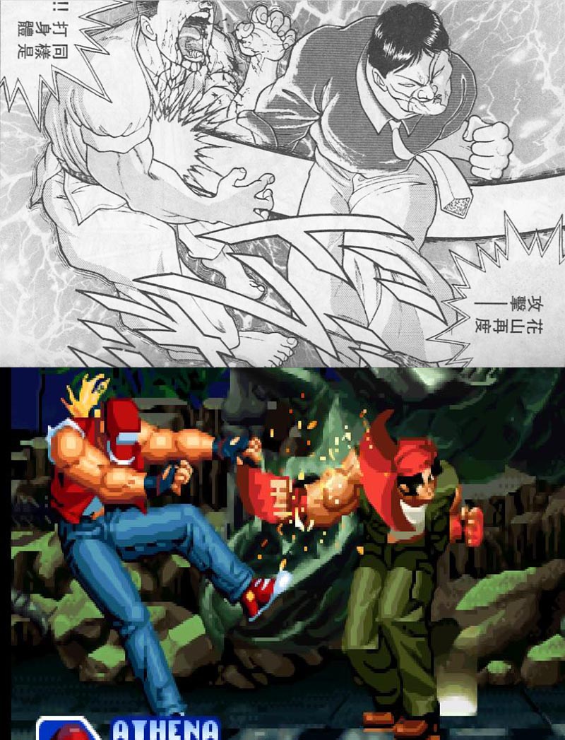 街机拳皇动画,拳皇97怒队各人物介绍