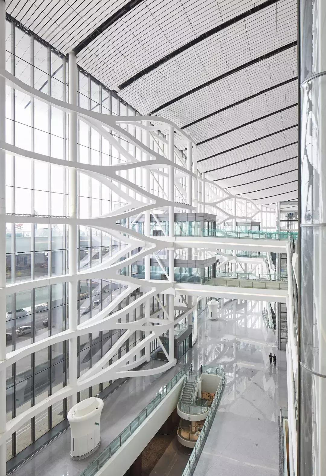 北京大兴机场设计图五角星,大兴机场全貌