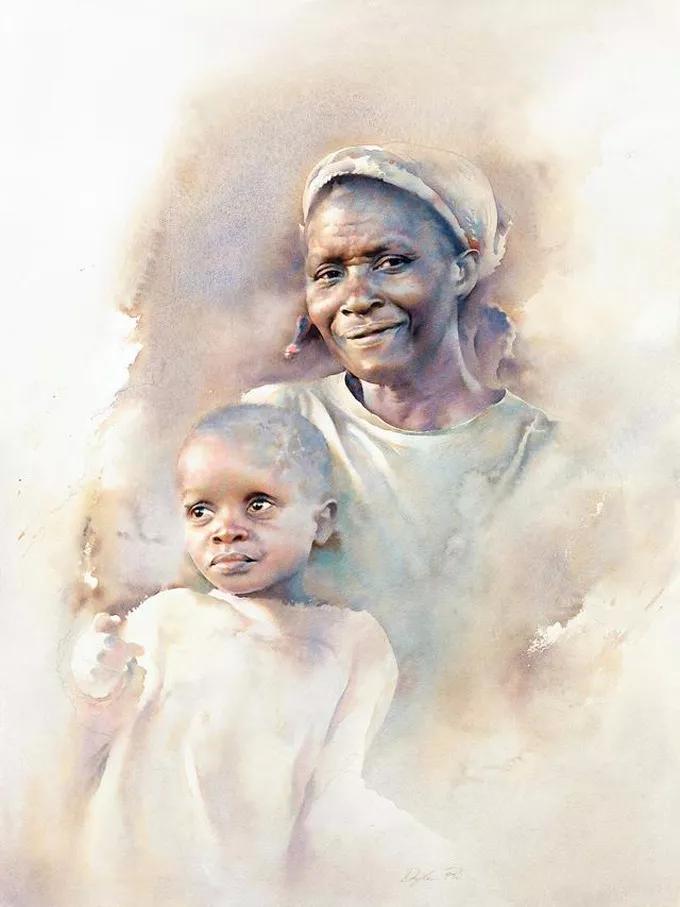 异域奇境、恍如隔世,迪兰·斯科特·皮尔斯的水彩画,真的超美