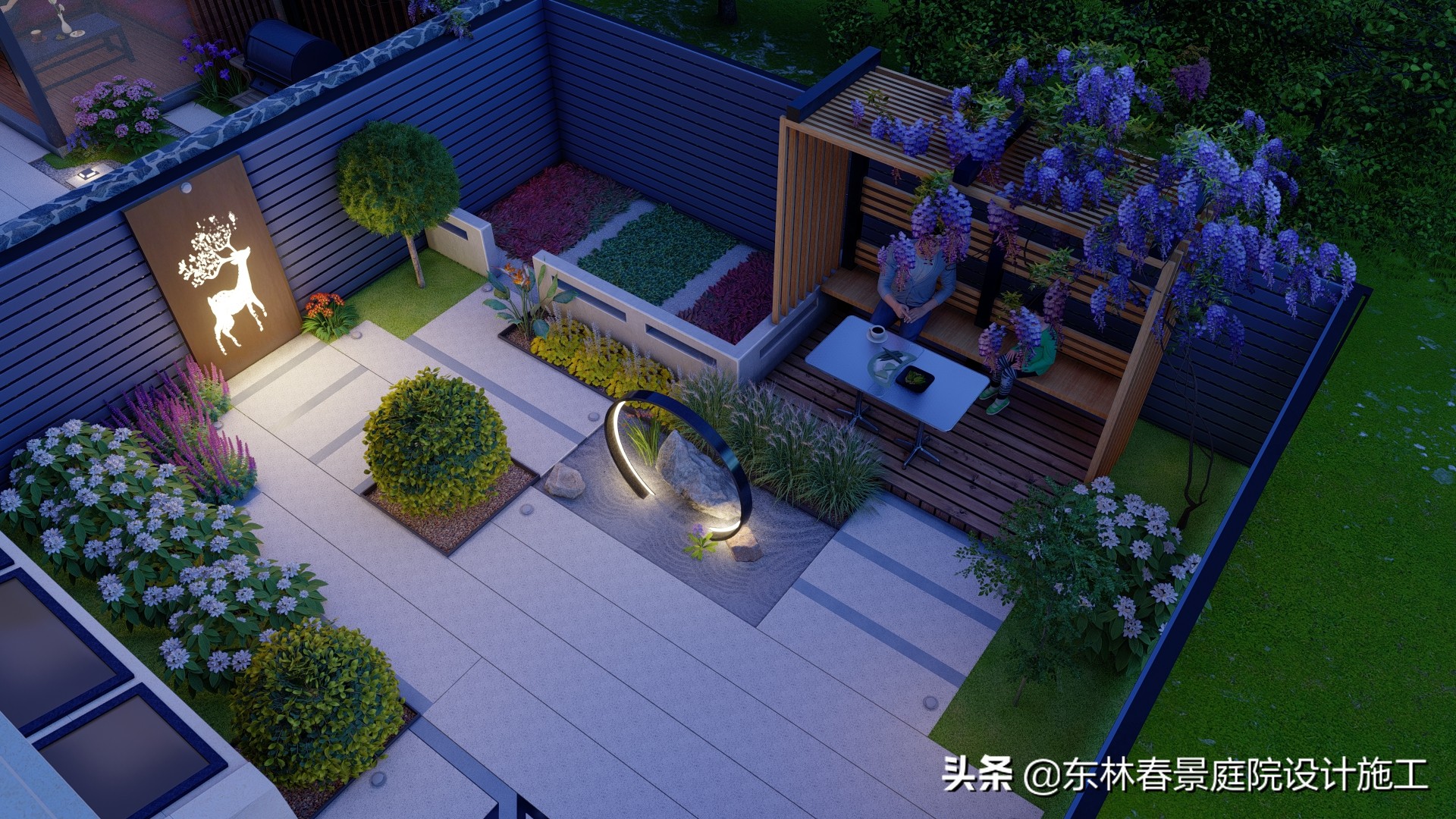 别墅庭院设计案例,各种别墅设计大全