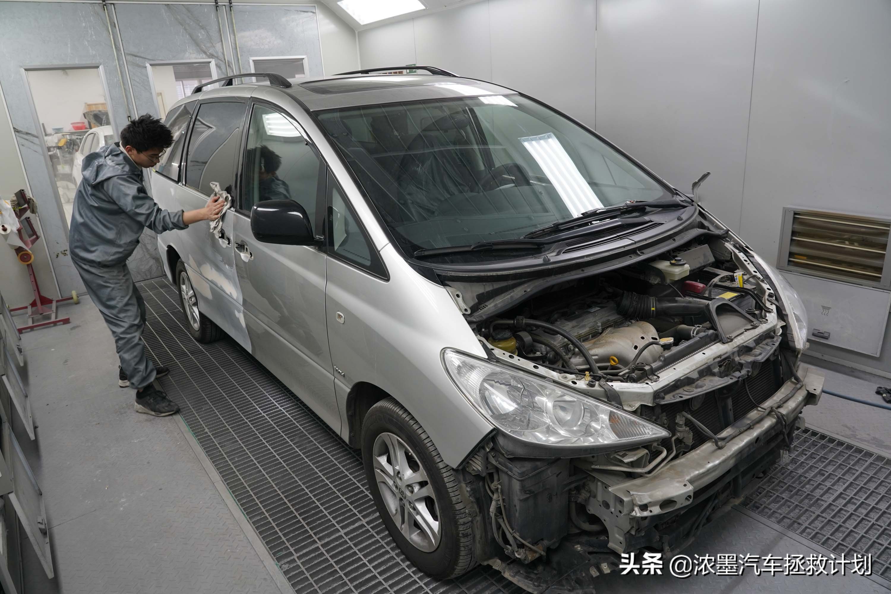 丰田普瑞维亚整备,丰田普瑞维亚第一代改款