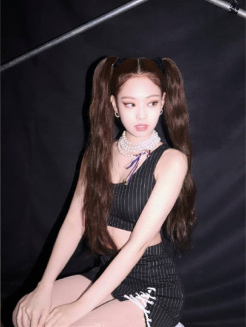 jennielisa麻花辫,jennie和lisa双马尾图片