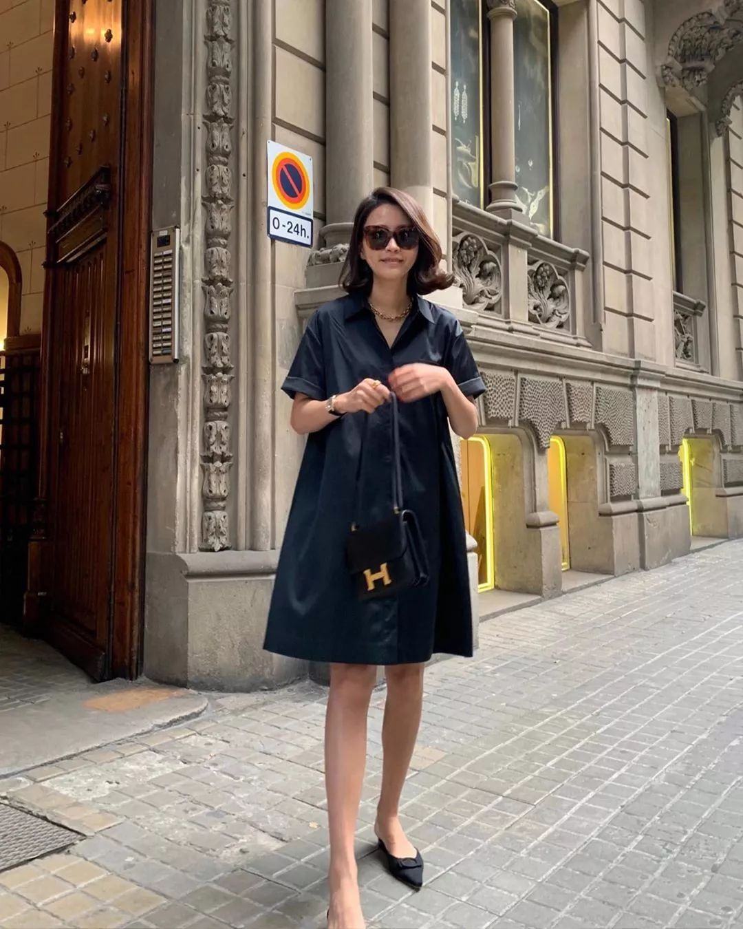 elborndoris穿搭博主,elborn素色穿搭