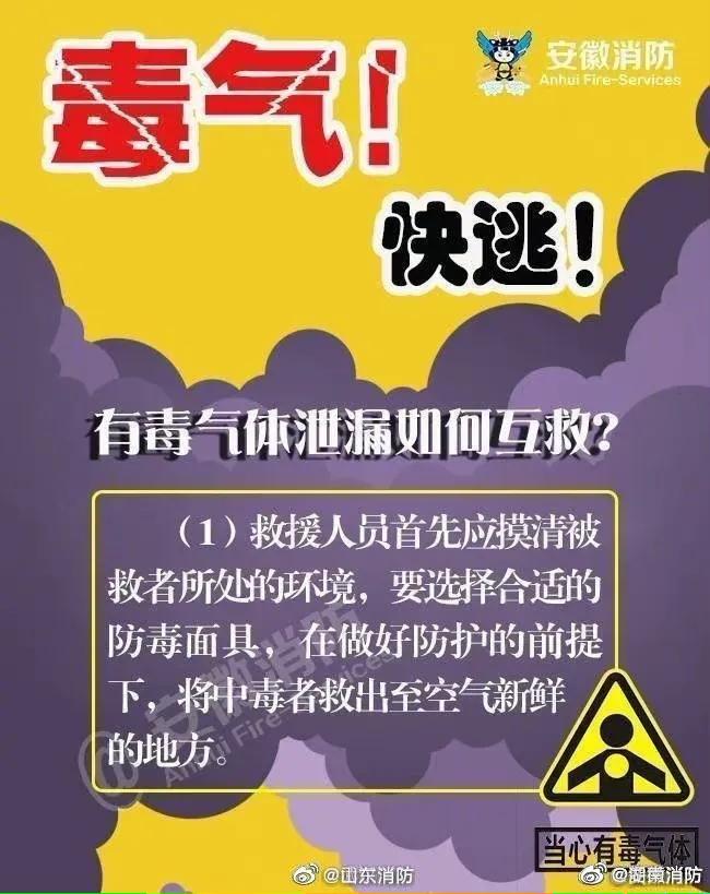 有毒气体泄漏时该怎么办,有毒有害气体泄漏的应急处理措施