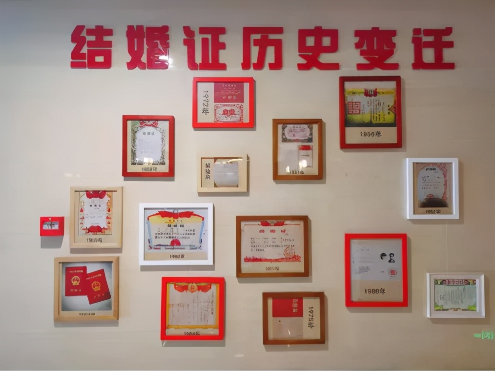 结婚证历史变迁详细介绍,中国六几年的结婚证样式