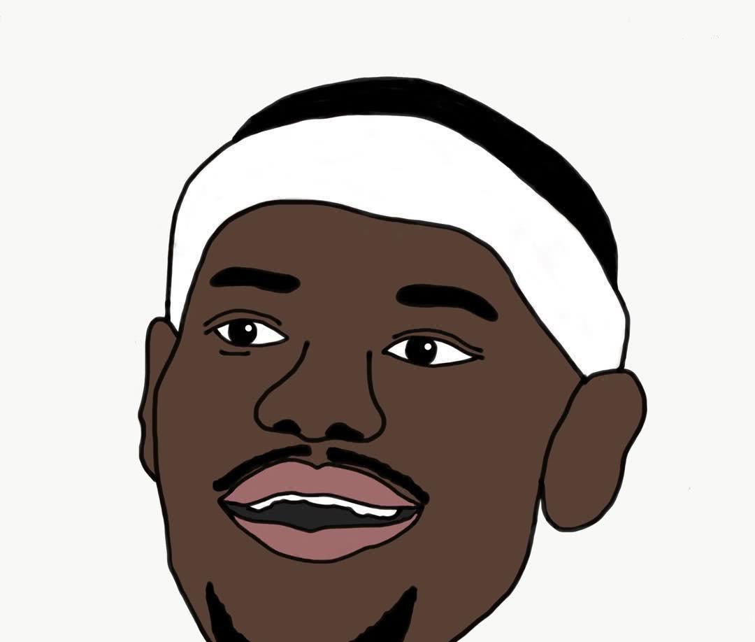 nba球星小时候头像图片,nba动漫头像