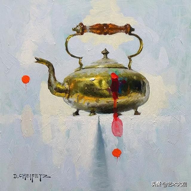 色彩世界油画作品,画家davidsmith油画作品