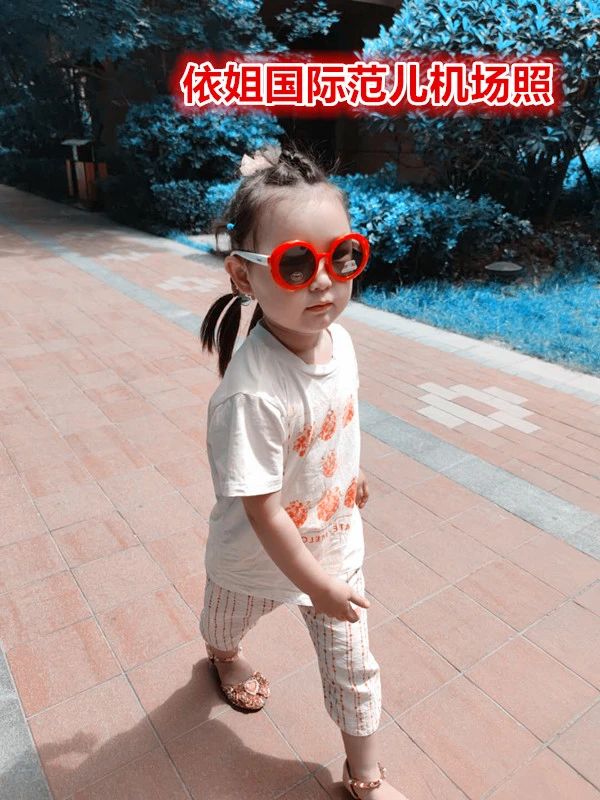 便宜又实用的儿童墨镜,买了个墨镜居然是双层