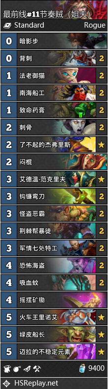 炉石传说新赛季标准卡组推荐,炉石传说目前最强卡组