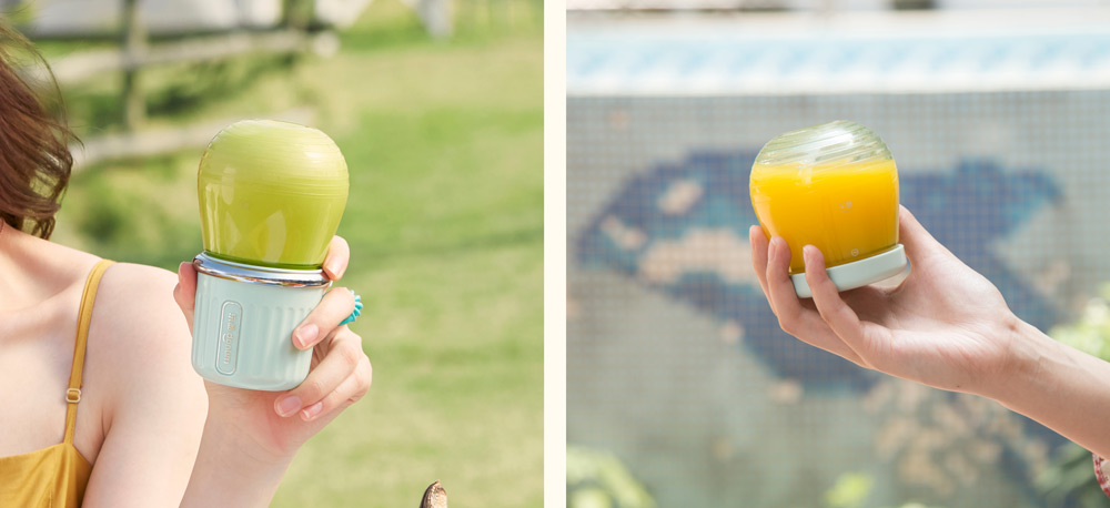 放到包包里的榨汁机,随身携带榨汁机随时喝到新鲜果汁