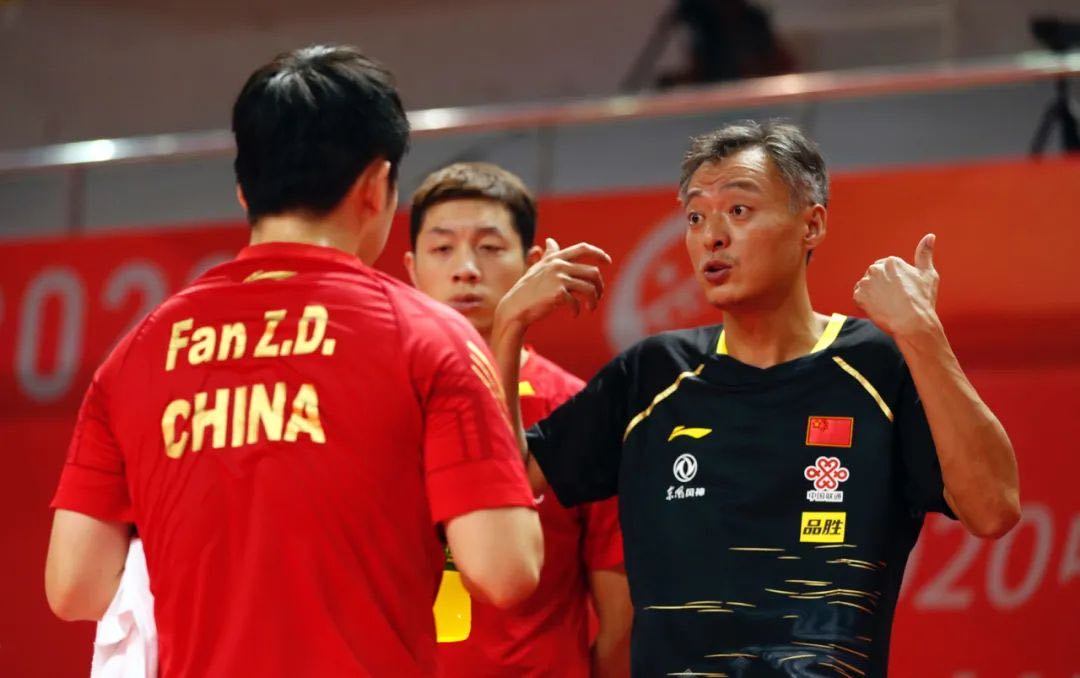 马龙连连失误,马龙失误后的反应