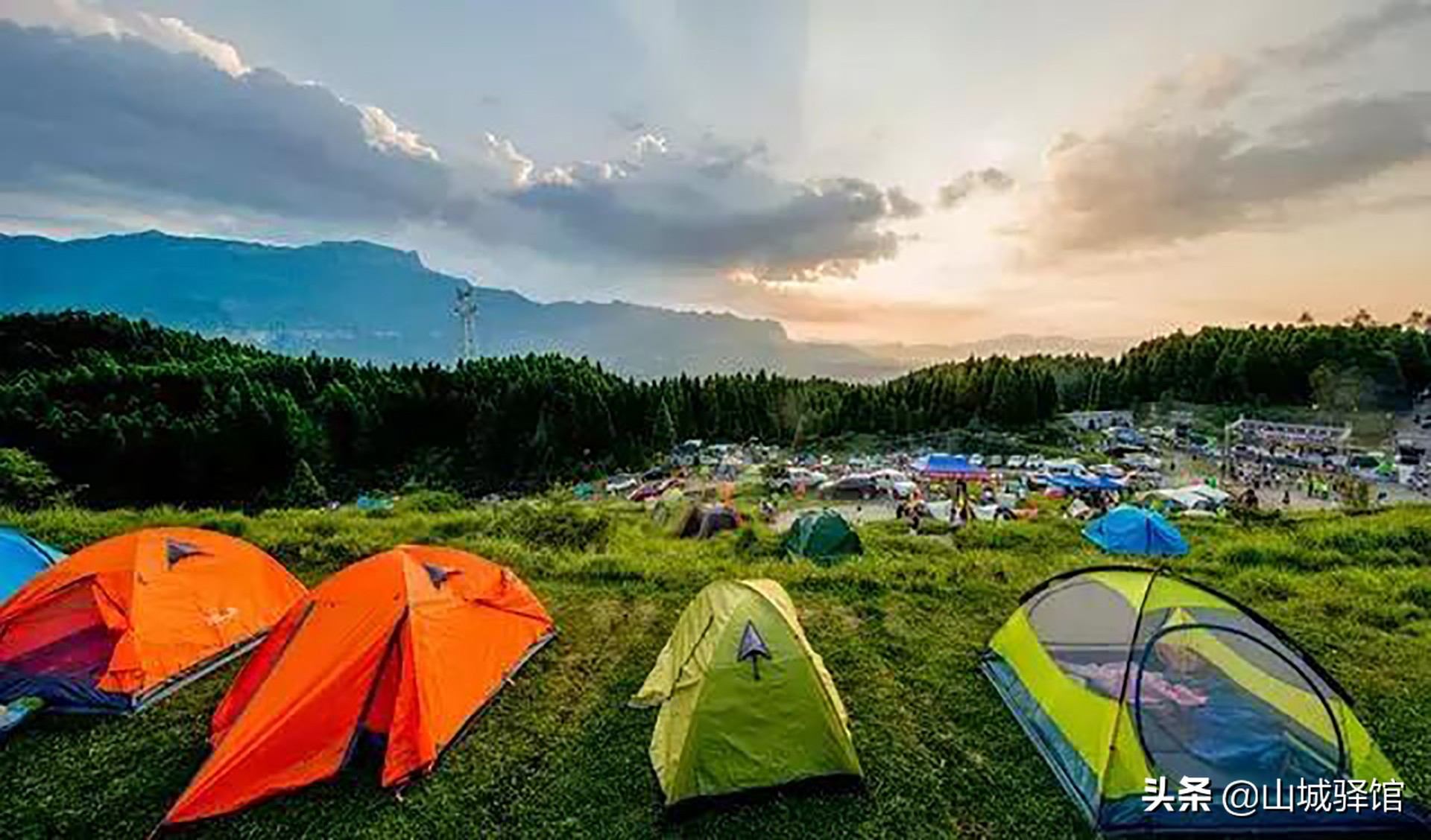 重庆南川沙滩峡谷露营,南川金佛山耍水露营地
