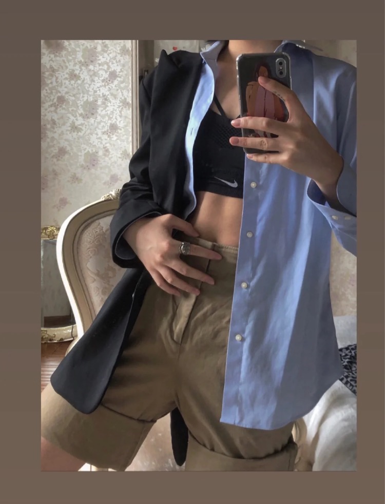 健身房穿搭内衣,健身房nike穿搭173cm