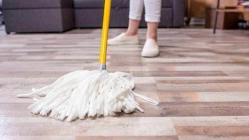 拖地也是个技术活,拖地需要掌握技能