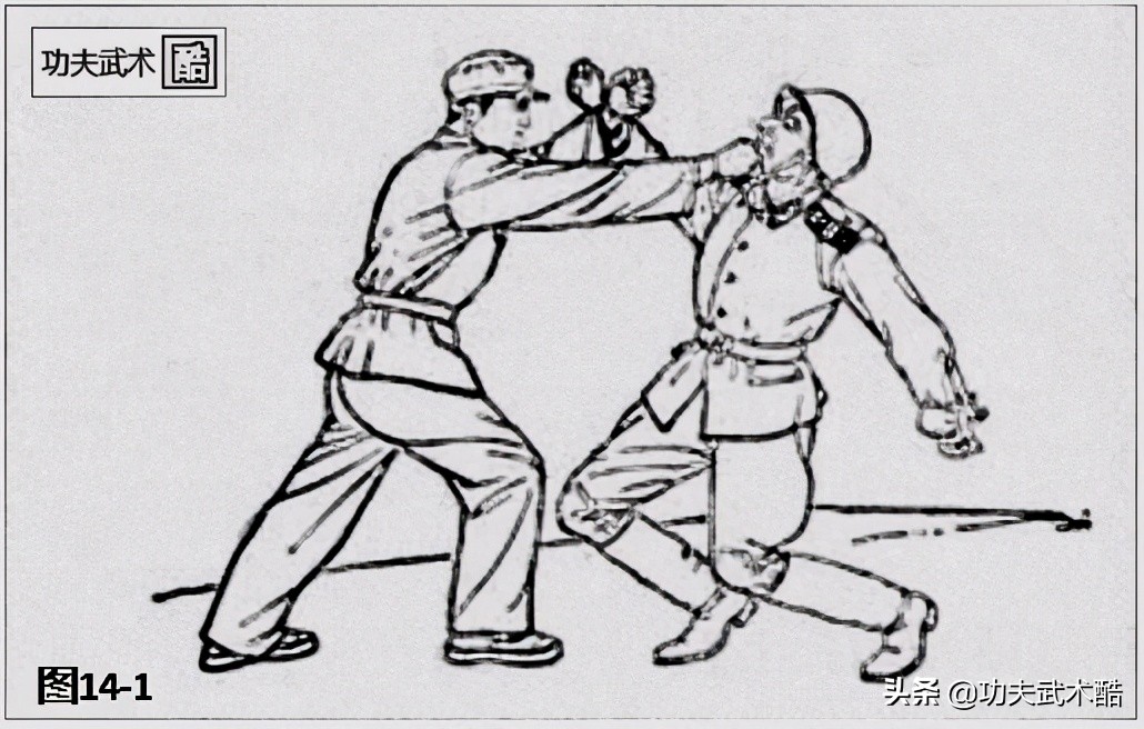 解放军格斗术实战,侦察兵七十年代捕俘拳全套动作图