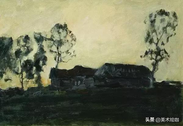 俄国画家列维坦的风景画,俄国画家伊萨克列维坦
