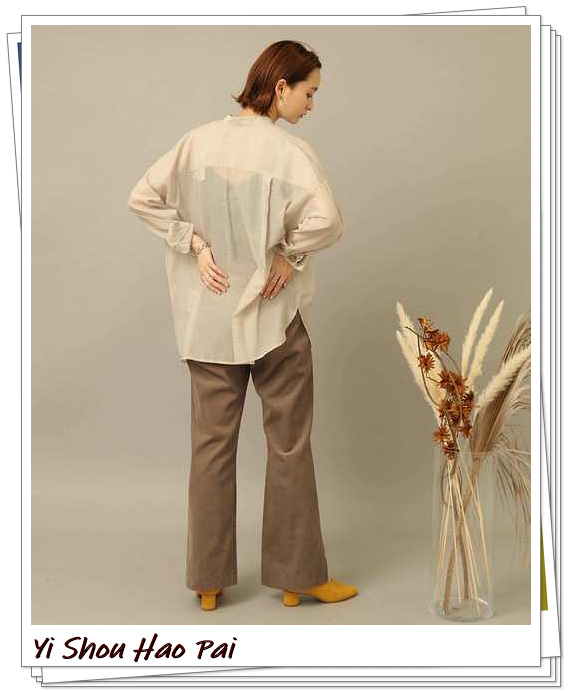 灯芯绒裤子颜色搭配,棕色灯芯绒裤子秋冬搭配