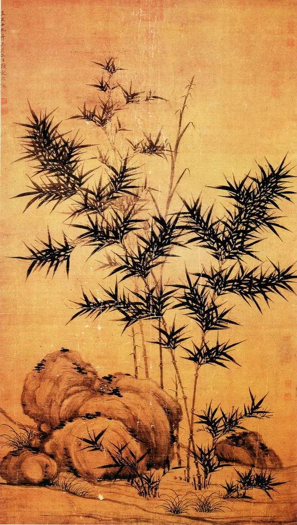 大师画竹里馆,大师画竹欣赏