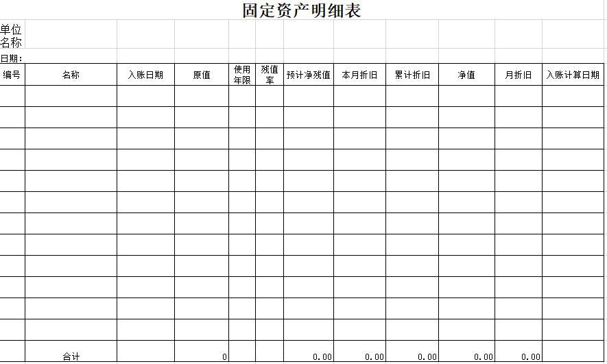会计做内账表格模板,商店做账表格模板