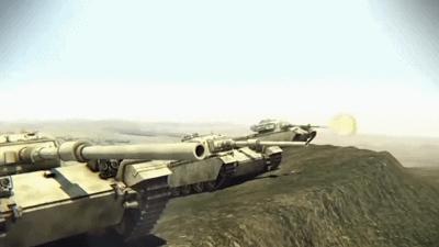 印度t90打巴基斯坦85式坦克,15式坦克主炮