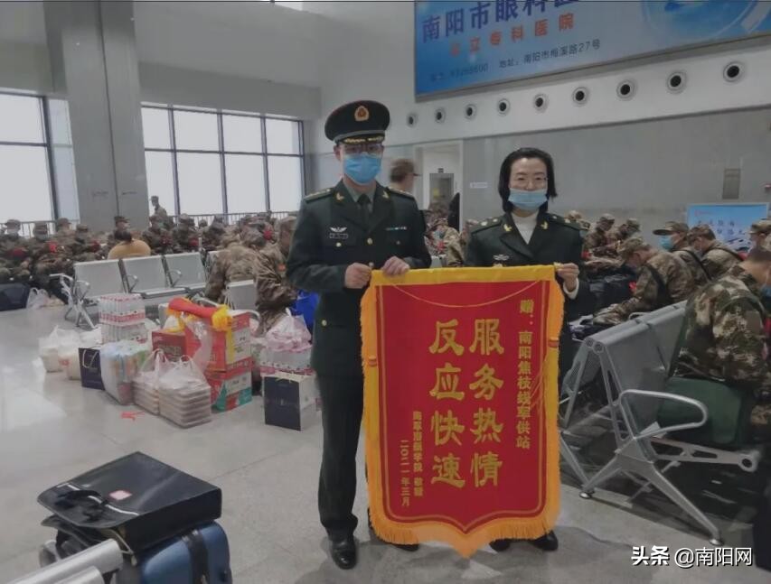 ​小小军供站也有大作为——南阳市退役军人事务局军供分站服务保障2021年春季新兵入伍转运工作纪实