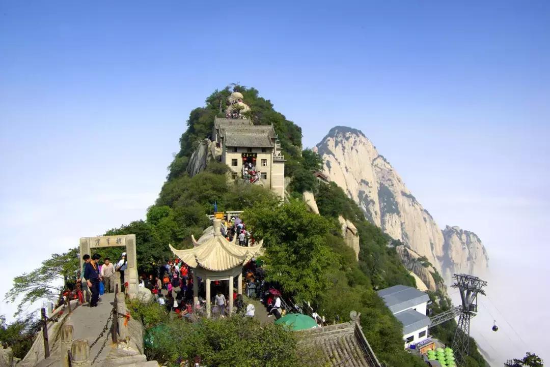 华山山中住宿,华山山上住宿攻略及费用