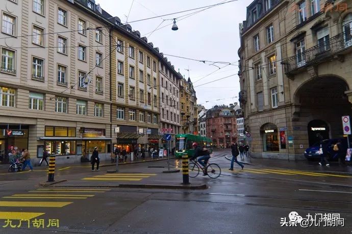 瑞士巴塞尔地图,巴塞尔是瑞士大都市