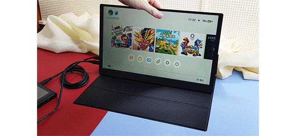 聚会时如何享受多人Switch乐趣?便携屏C-ForceCF011XTPro上手