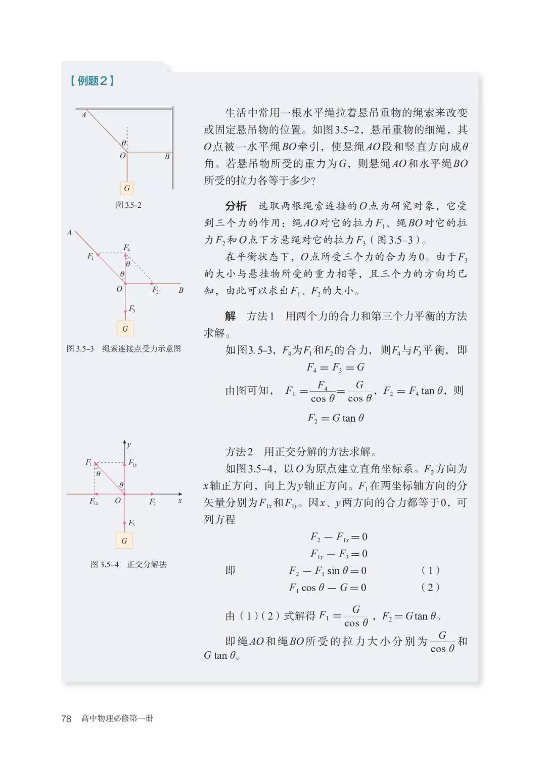 2020高中物理必修一教材电子版,高中物理人教版必修三老版教材