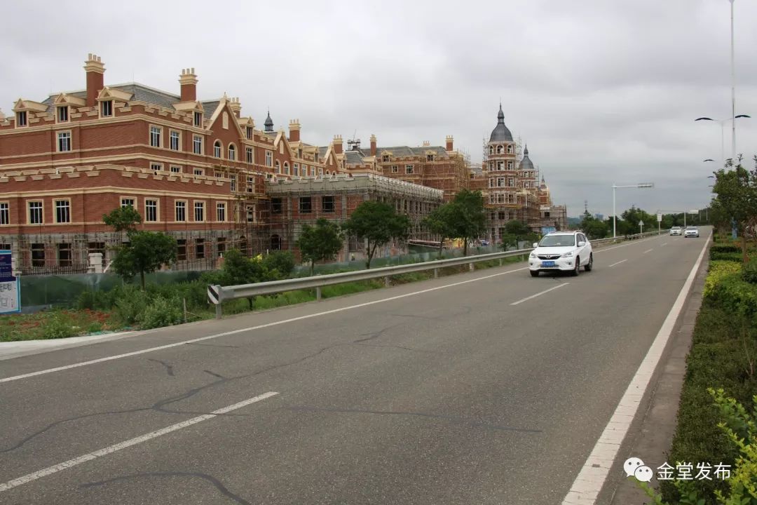 哇！比成都一环路还长6公里！金堂县城外环线全线通车