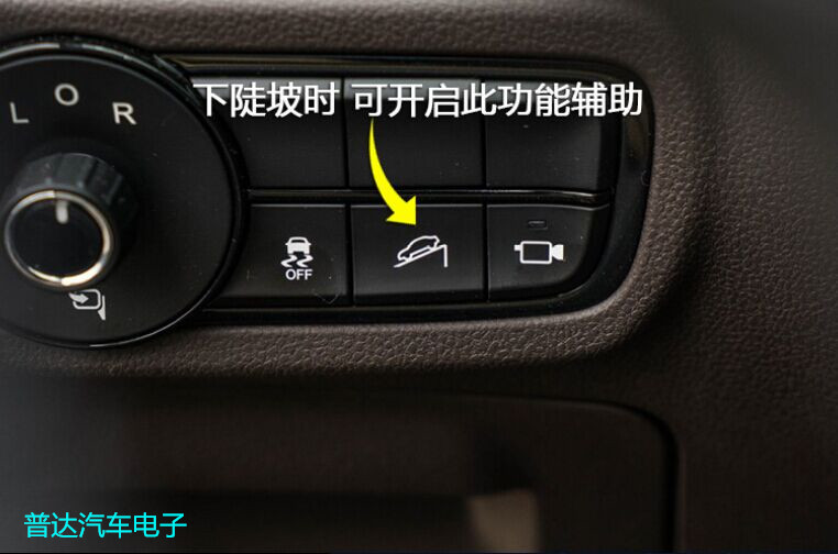 广汽传祺gs4的胎压监测按键是哪个,广汽传祺车gs4内按键功能介绍