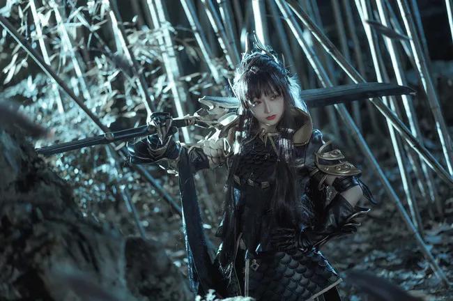 剑三青萝cos,剑三玄甲苍云cos