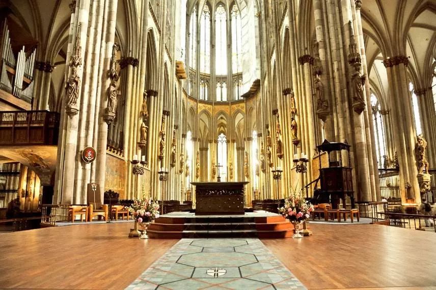 1248年科隆大教堂,建于1248年德国科隆大教堂