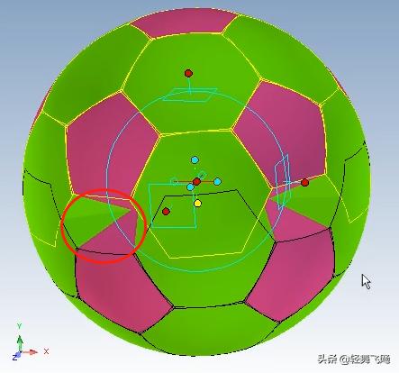 caxa足球画法,caxa建模制作篮球