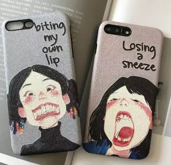 手机壳女款高颜值华为vivo,华为oppovivo通用蓝牙耳机壳