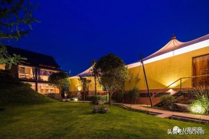 成都首家野奢帐篷酒店，高颜值避世野宿，帐篷听雨树屋观星