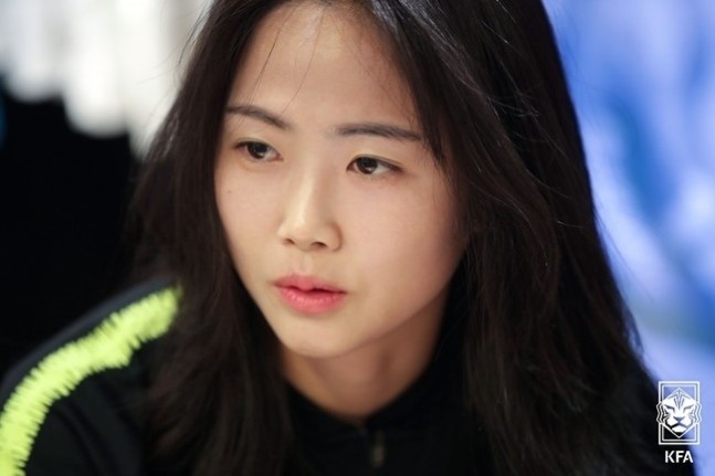 韩国媒体报道中韩女足生死战,2019韩国女足阵容颜值担当