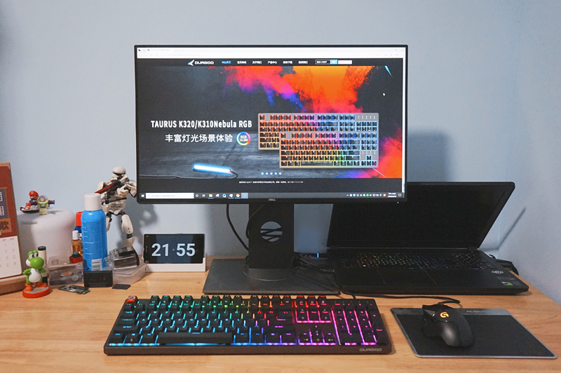 杜伽键盘k310黑轴,杜伽k310键盘测评