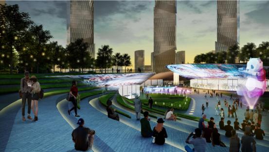 天府新区招商人字绿廊,天府新区人字绿廊规划图