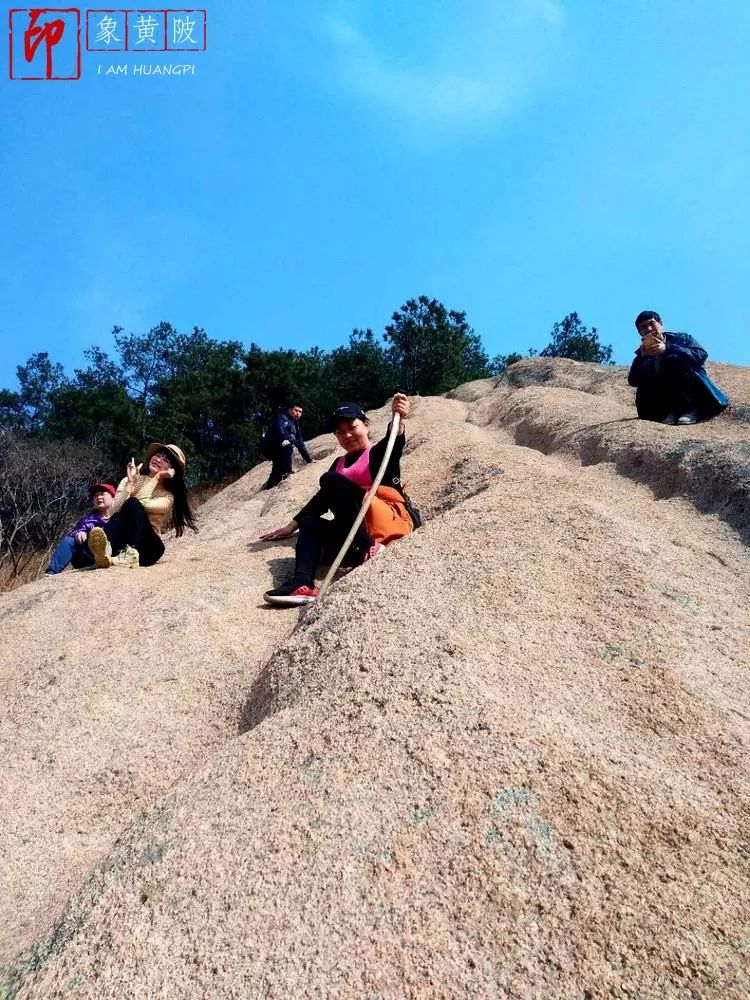 三月，畅攀武汉蔡店鹰嘴石