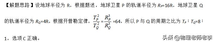 高中物理万有引力定律与航天,高中物理万有引力之开普勒定律